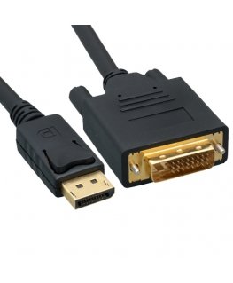 SBOX DP-DVI-2 videokaapeli-adapteri 2 m DisplayPort musta