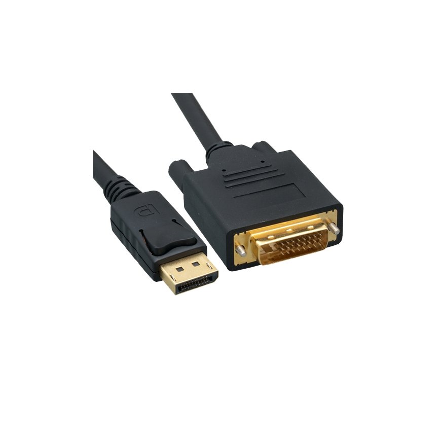 SBOX DP-DVI-2 video cable adapter 2 m DisplayPort Black