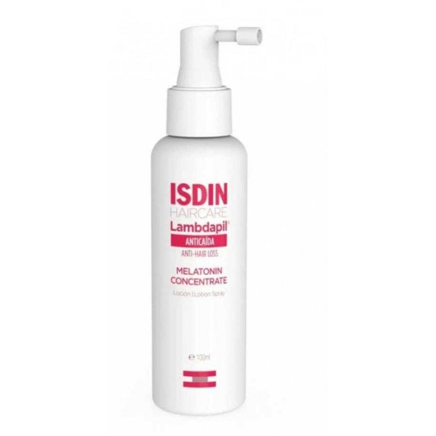Isdin Haircare Lambdapil Anticaída Melatonin Concentrate Lotion Spray, 100 ml