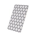 Resto Kitchenware 95402 virtuves dēlītis Taisnleņķa Plastmasa Pelēks, Balts