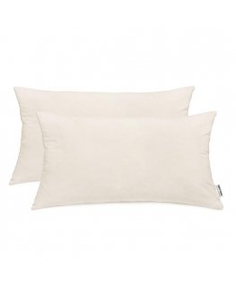 Decorative pillowcase AMBER color beige classic type material - textile jersey 40x80 DecoKing