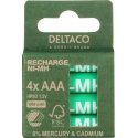 Deltaco ULT-NH1000AAA-4P household battery Rechargeable battery AAA Nickel-Metal Hydride (NiMH) Deltaco ULT-NH1000AAA-4P household battery Rechargeable battery AAA Nickel-Metal Hydride (NiMH)