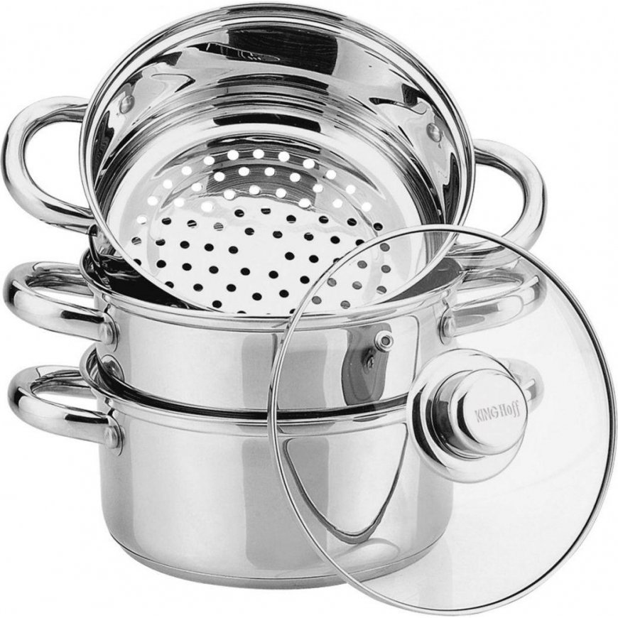 King Hoff Speedoshop Pot for leeks KINGHOFF 4 pcs. 18cm KH-3316