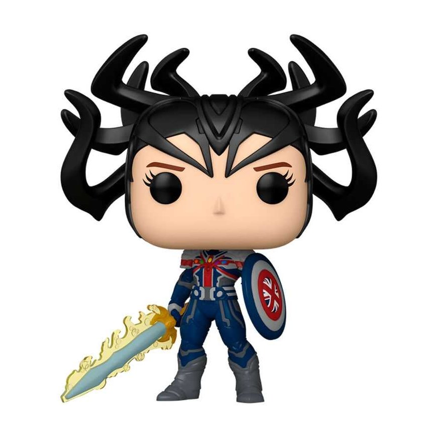 Funko POP figure Marvel What IF Infinity Captain Carter – 2