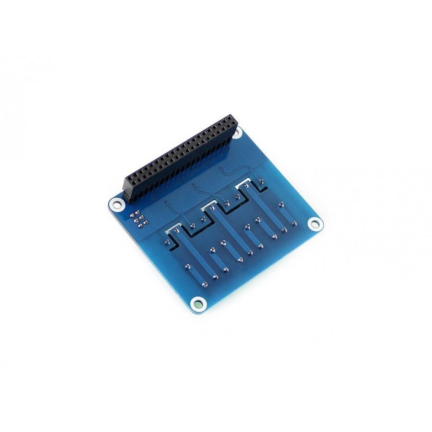 Waveshare Raspberry Pi -relelaatikko - 3 kanavaa – 2