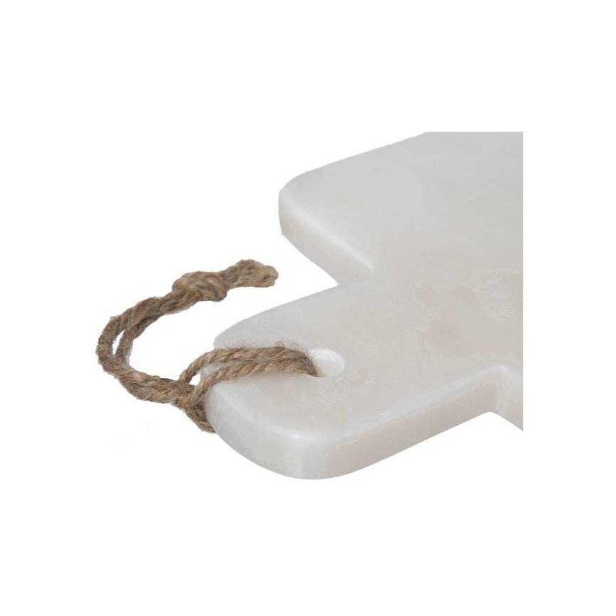 Secret De Gourmet Cutting board GEOM HYGGE, 15 x 30 cm, marble, white