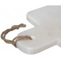 Secret De Gourmet Pjovimo lenta GEOM HYGGE, 15 x 30 cm, marmurinė, balta Secret De Gourmet Pjovimo lenta GEOM HYGGE, 15 x 30 cm, marmurinė, balta