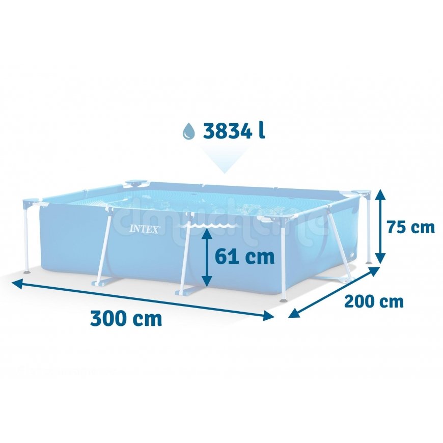 Runkoallas 300 x 200 x 75 cm, setti 2in1 INTEX 28272 – 3