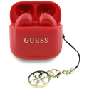 TWS Earphones Guess Glossy Effect Printed Classic Logo & Charm Red TWS Earphones Guess Glossy Effect Printed Classic Logo & Charm Red