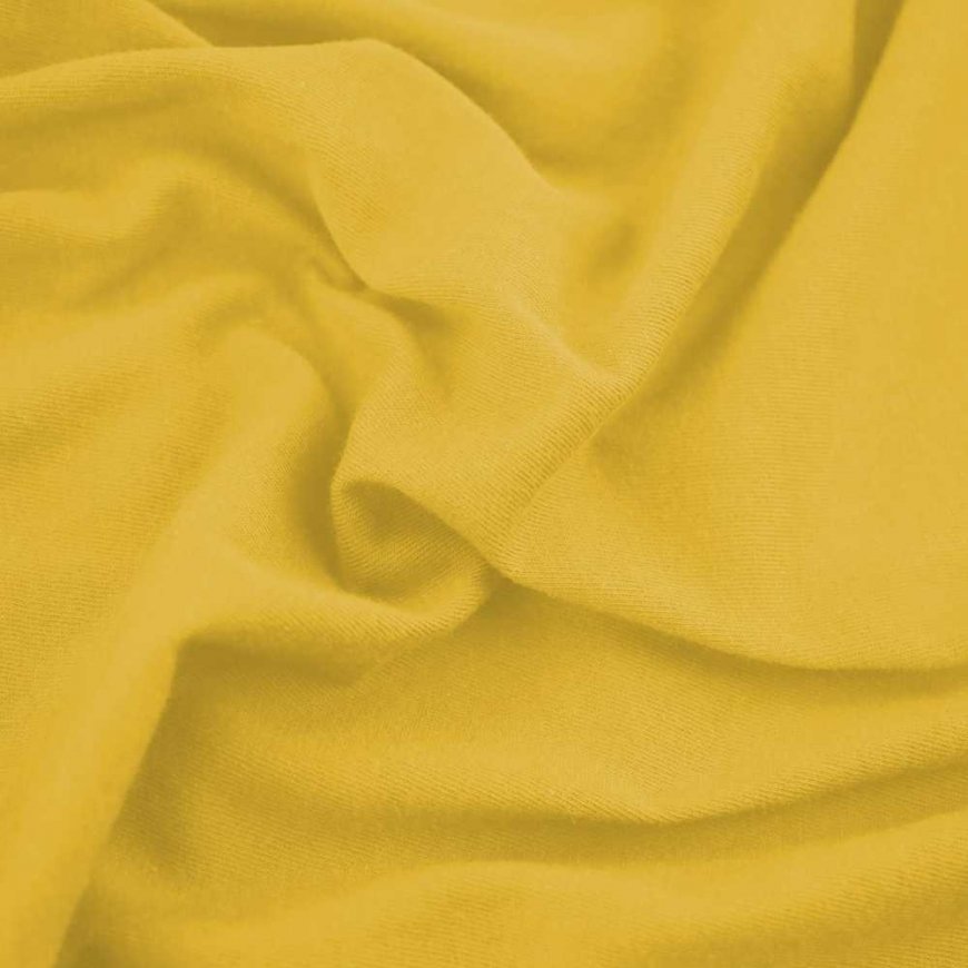 Sheet DecoKing Amber, yellow, 120x200 cm, with elastic – 5