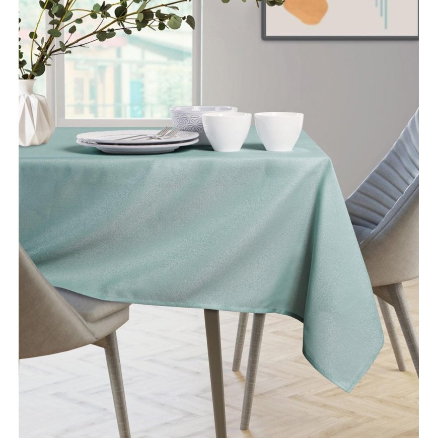 AmeliaHome Tablecloth AH EMPIRE HMD MINT 80X80 – 5