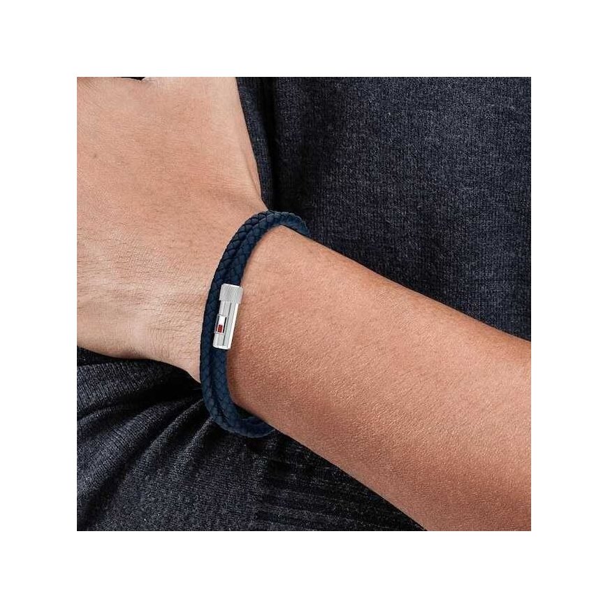 Tommy Hilfiger Double Leather Bracelet TH2790264S – 2