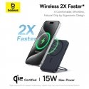 Baseus PicoGo Qi2 5000mAh 20W różowy Baseus PicoGo Qi2 5000mAh 20W różowy