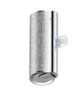 VEGER W0573 akku- ja paristolaturi 5000 mAh Langaton lataaminen Hopea