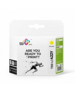 Tb Print Ink for brother mfc-j5340dw tbb-lc422y 100% new yellow