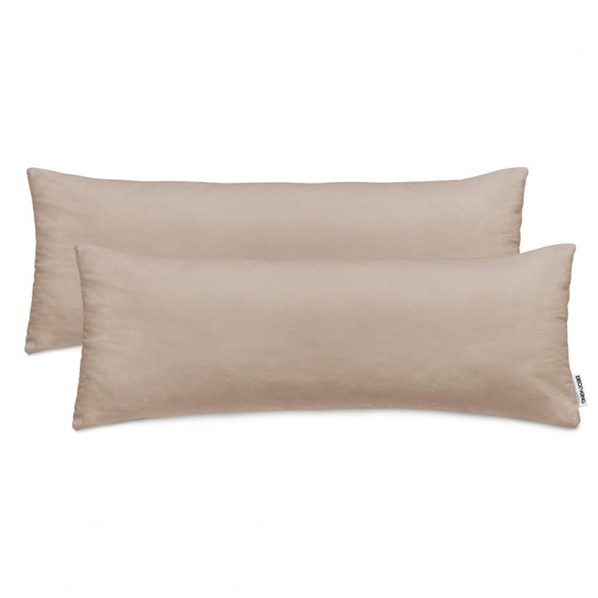 DecoKing Decorative pillowcase color cocoa brown