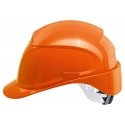 Apsauginis šalmas Uvex Pheos B-WR, oranžinis, ratukinis reguliatorius, priekinė/galinė ventiliacija Apsauginis šalmas Uvex Pheos B-WR, oranžinis, ratukinis reguliatorius, priekinė/galinė ventiliacija