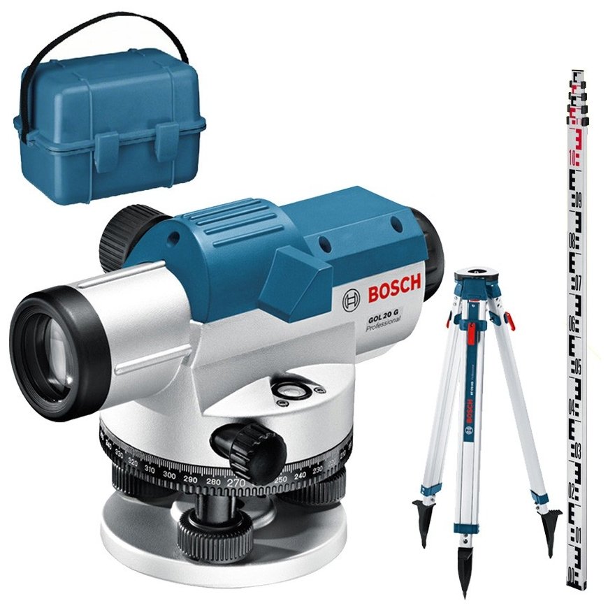 Bosch GOL 20 G + GR 500 + BT 160 Joonlaser 100 m – 2