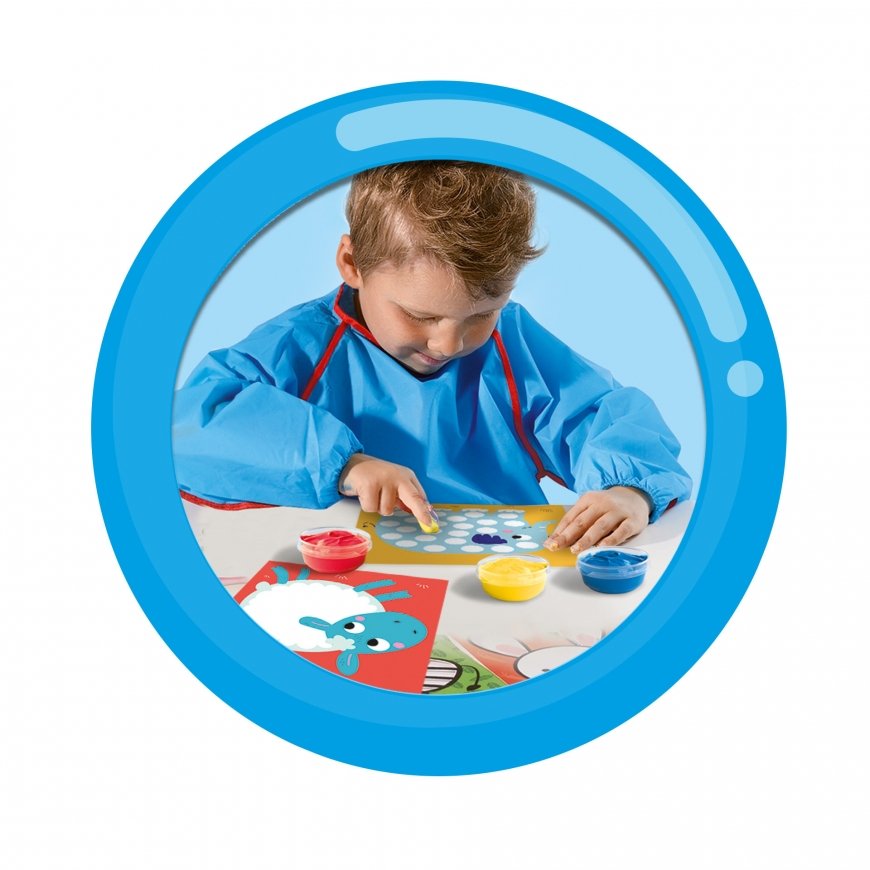 SES Creative My First Fingerprint paint art Spalvinimo paveikslėlių rinkinys – 3