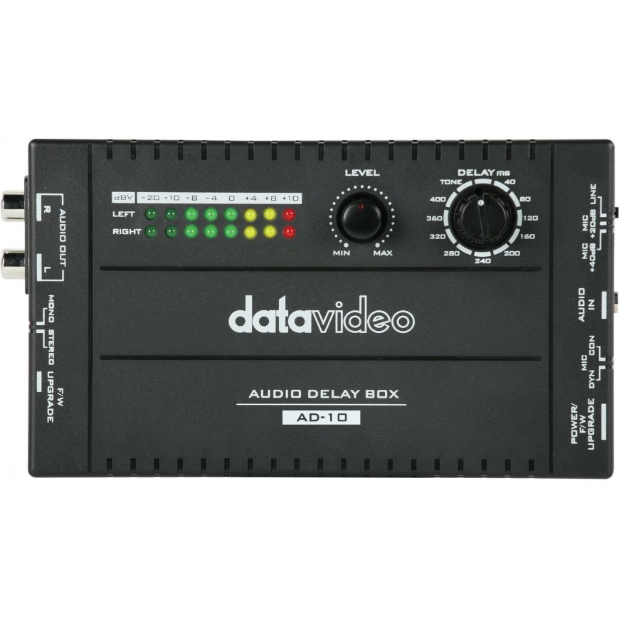 DataVideo AD-10 2 channels Black – 4