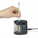 Rapesco PS12-USB Electric pencil sharpener Black, Transparent Rapesco PS12-USB Electric pencil sharpener Black, Transparent