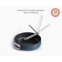 Joseph Joseph Space Folding Handle Ceramic Non-stick 28cm Blue Saute Pan & Lid
