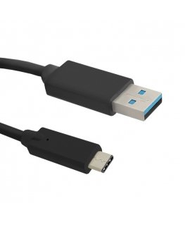 Qoltec 50420 USB кабель USB 3.2 Gen 1 (3.1 Gen 1) 0,25 m USB C USB A Черный