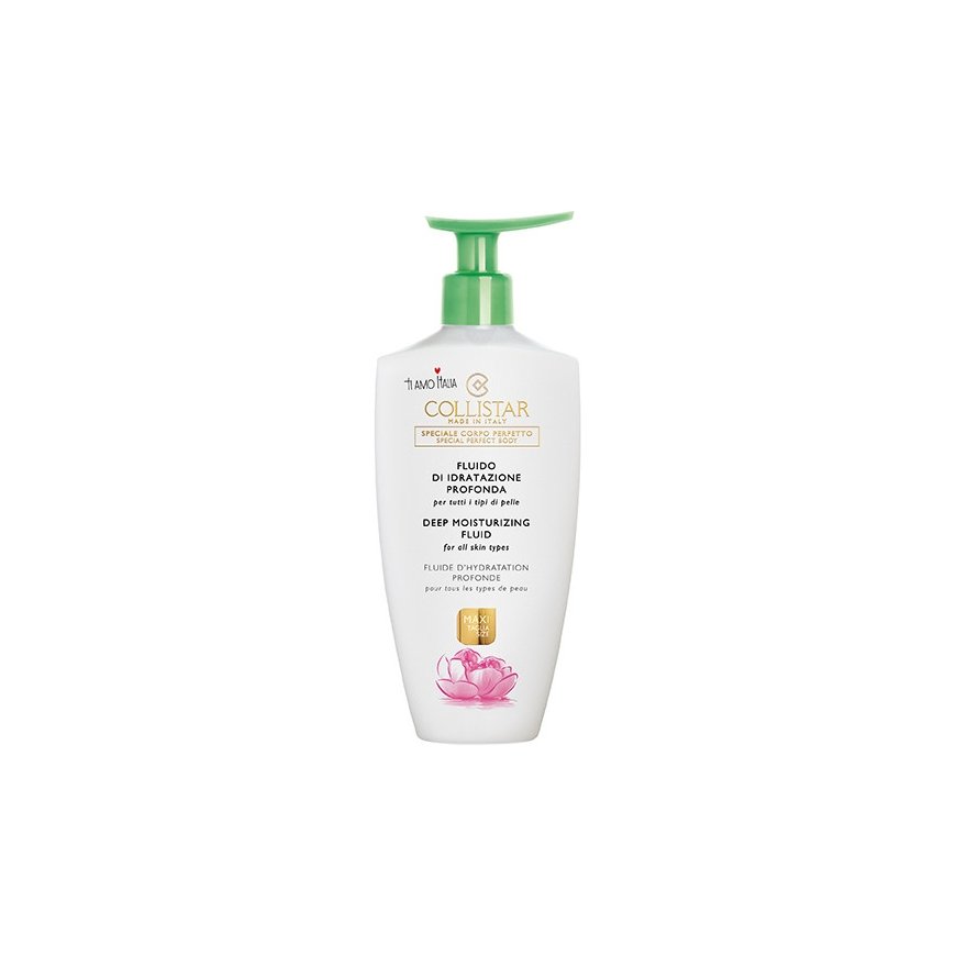 Collistar Deep Moisturizing Fluid kehaniisutaja Naised 400 ml