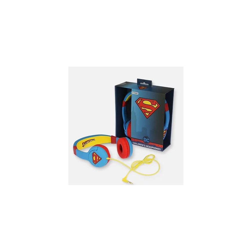 OTL Technologies DC Comics Superman Man of Steel Наушники Проводная Оголовье Музыка Синий, Красный, – 3