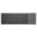 DELL KB740 näppäimistö Office RF Wireless + Bluetooth QWERTZ Tšekki, Slovakia Harmaa, musta DELL KB740 näppäimistö Office RF Wireless + Bluetooth QWERTZ Tšekki, Slovakia Harmaa, musta