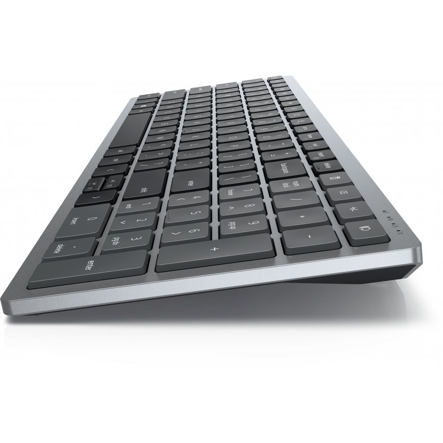 DELL KB740 näppäimistö Office RF Wireless + Bluetooth QWERTZ Tšekki, Slovakia Harmaa, musta – 3