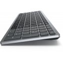 DELL KB740 näppäimistö Office RF Wireless + Bluetooth QWERTZ Tšekki, Slovakia Harmaa, musta DELL KB740 näppäimistö Office RF Wireless + Bluetooth QWERTZ Tšekki, Slovakia Harmaa, musta