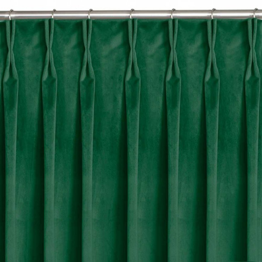 Homede Curtains VELVET FLEX 95 BGREEN 530x175
