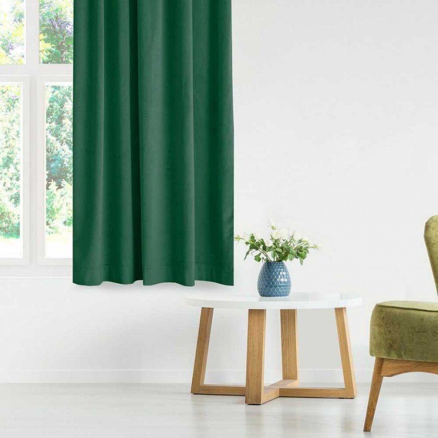 Homede Curtains VELVET FLEX 95 BGREEN 530x175 – 3