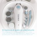 HoMedics MAN-3023A-EU manikiūro / pedikiūro įrankis Komplektas Plastikas Mėlyna, Balta HoMedics MAN-3023A-EU manikiūro / pedikiūro įrankis Komplektas Plastikas Mėlyna, Balta