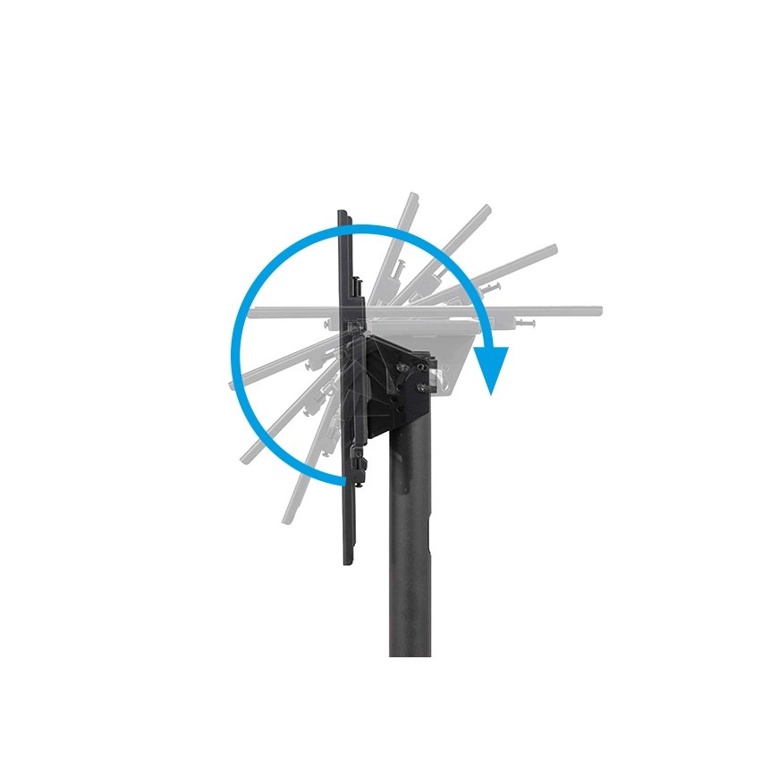 B-Tech BT8540 165,1 cm (65") musta – 5