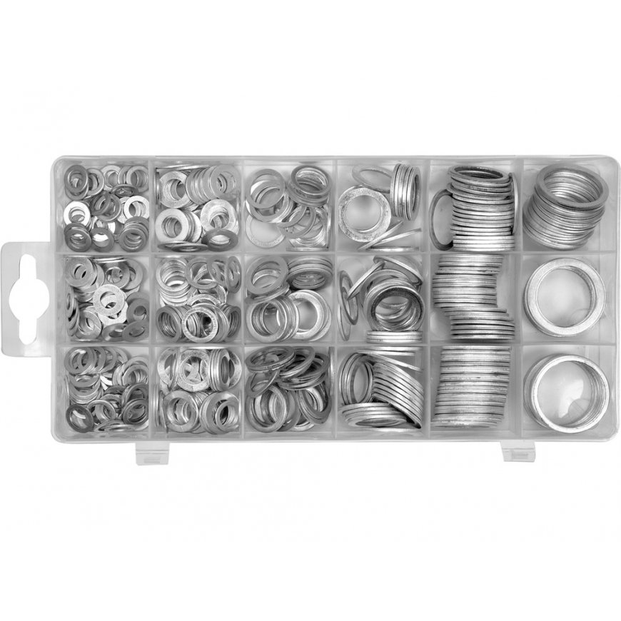 Yato YT-068652 tarpiklis, tarpinė ir poveržlė 450 vnt