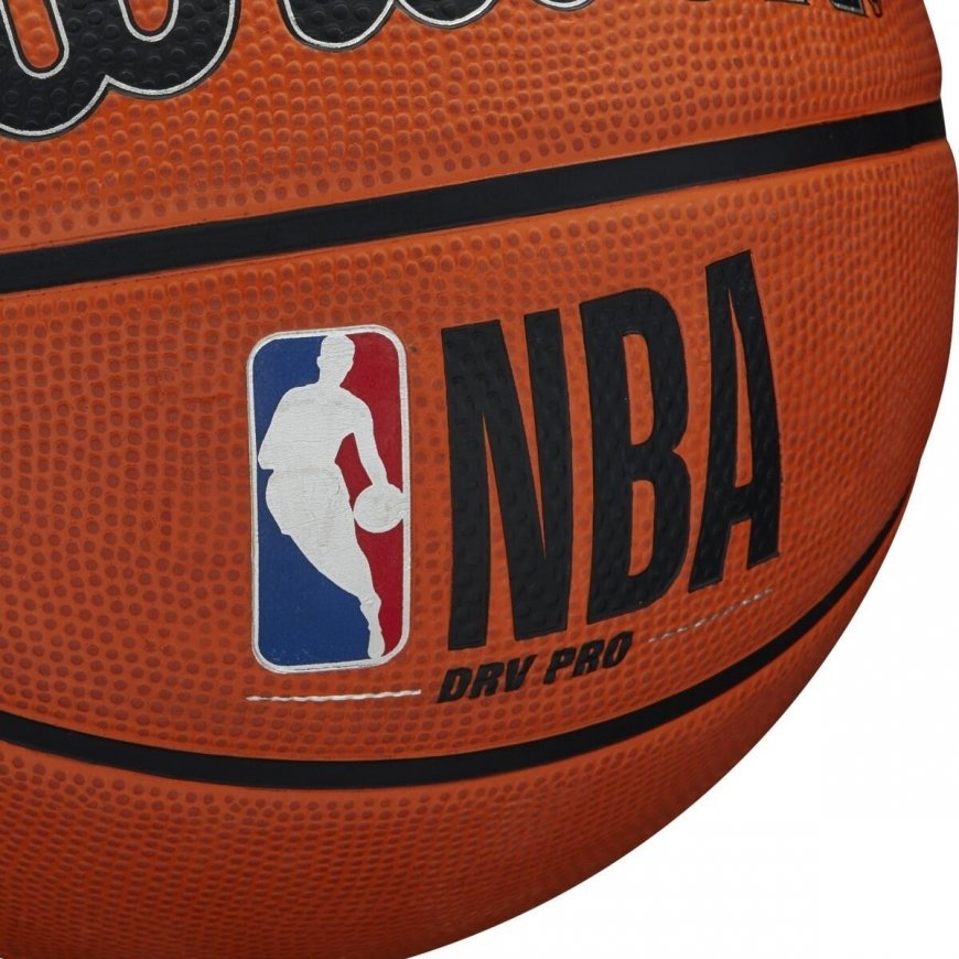 Wilson NBA DRV Pro Iekštelpu un āra Melns, Brūns, Balts – 2