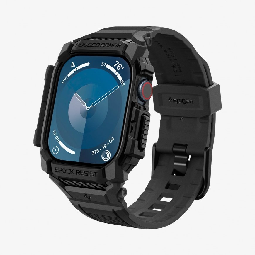Spigen Rugged Armor Pro Kotelo musta Termoplastinen polyuretaani (TPU) – 2