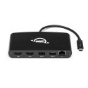 OWC Thunderbolt 3 mini Dock Langallinen musta OWC Thunderbolt 3 mini Dock Langallinen musta