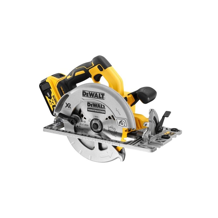 DeWALT DCS572NT portatīvais cirkulārais zāģis 18
