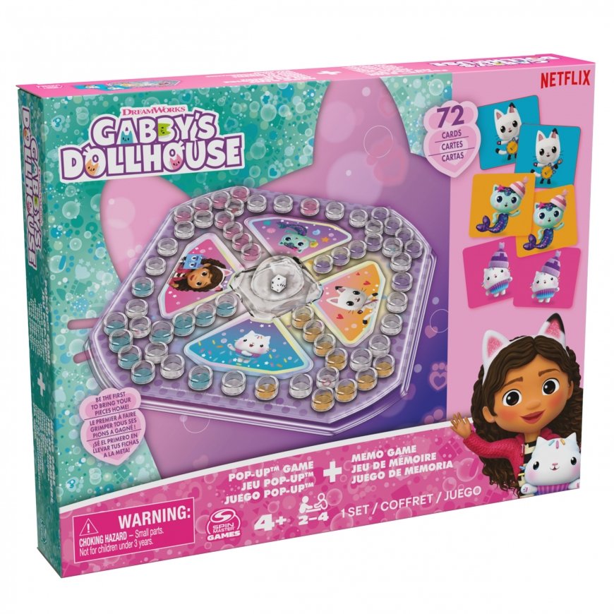 Games KOG KOL Gabbys DH 72 Memo pop Bundle GML Lautapeli Yhdistelypeli – 5