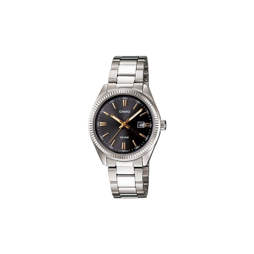 Casio LTP-1302D-1A2VDF rokas pulkstenis Aproces pulkstenis Kvarcs Nerūsējošs tērauds