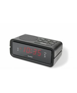 TechniSat DIGICLOCK 2 Skaitmeninis žadintuvas Juoda