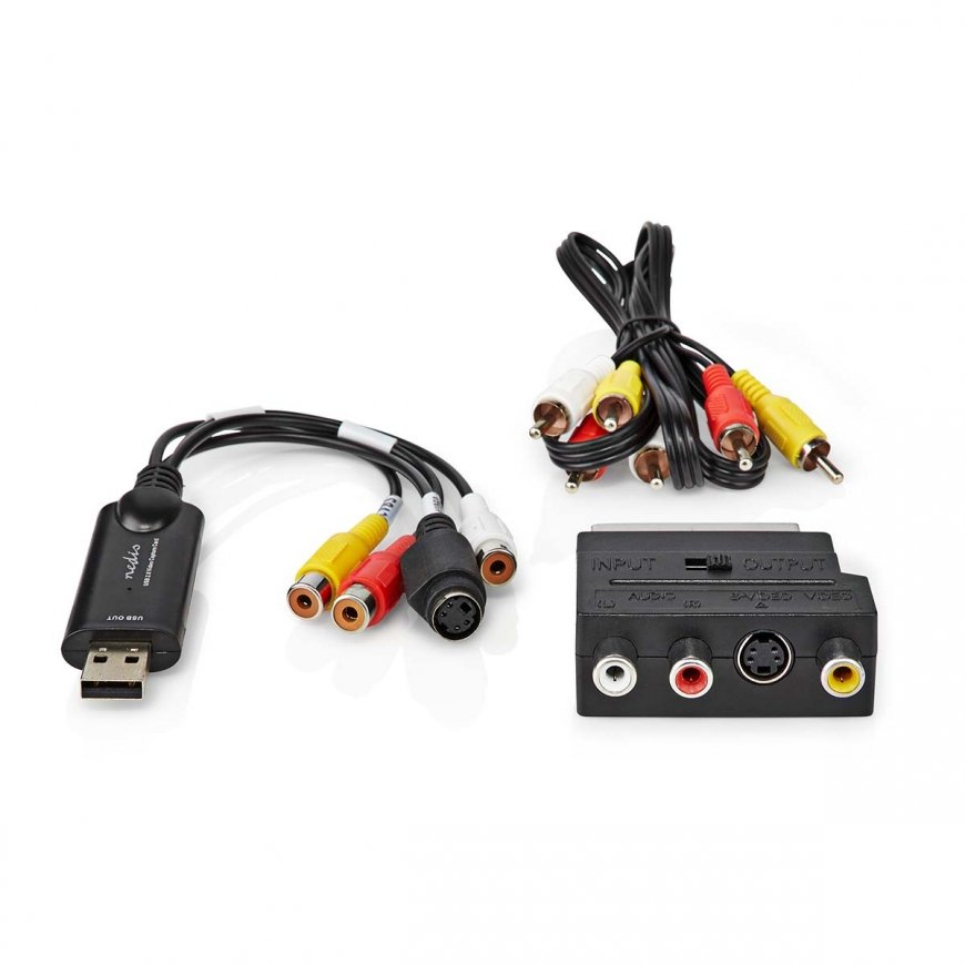 Nedis VGRRU101BK videosalvestusseade USB 2.0