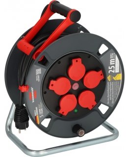 Brennenstuhl 9231250100 kabeļu rullis 5 Maiņstrāvas izvade (-s) 25 m