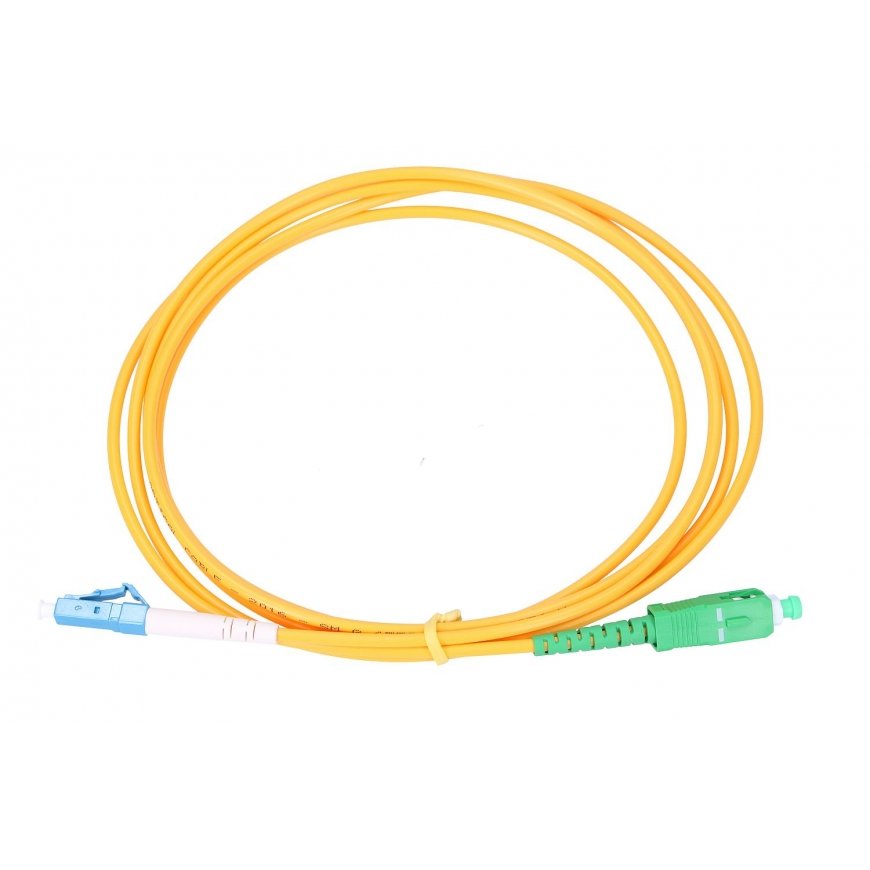 Extralink Потч-корд SC/APC-LC/UPC Одномодовый, Simplex, G652D, 3 мм, 1m – 2