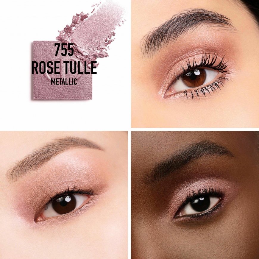 Dior Diorshow Mono Couleur akių šešėliai 2 g 755 Rose Tulle Metalinis – 2