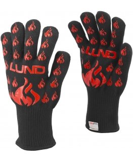 Heat resistant glove grey
