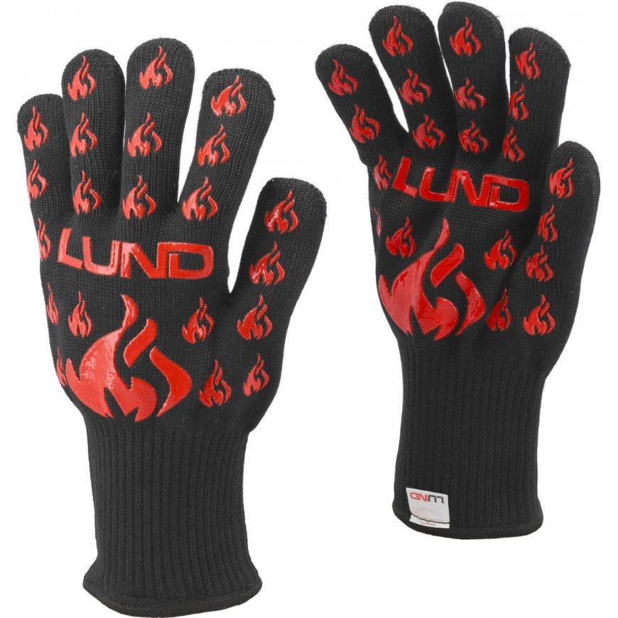 Heat resistant glove grey